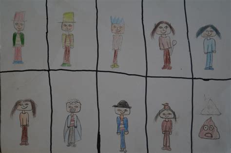 Inšpiratívna kresba postavy