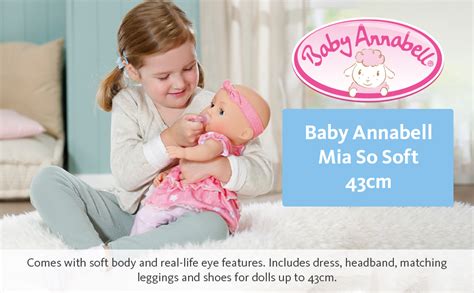 Rozkošná bábika Baby Annabell Mia v plnej veľkosti