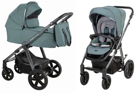 Detailný pohľad na konštrukciu a kolesá kočíka Baby Design Wave