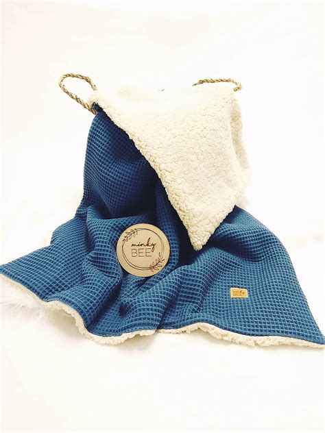 Zimná deka s barančekom a velvetom