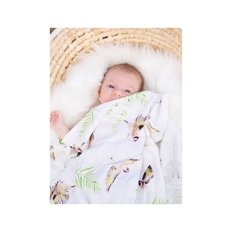 Bambusová deka s motívom