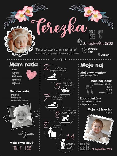 Vývojová tabuľka motorických zručností bábätka