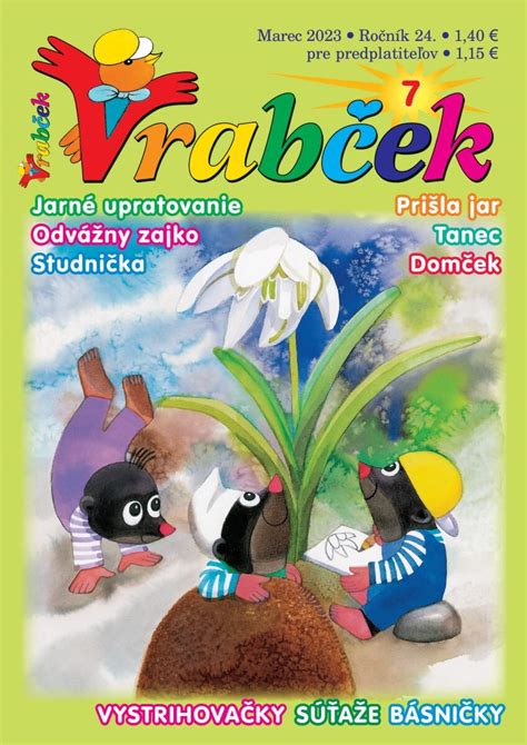 Ilustrácia z detského časopisu Vrabček