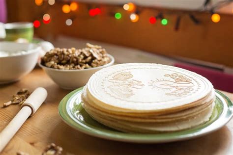 Vianočné oblátky s rôznymi motívmi