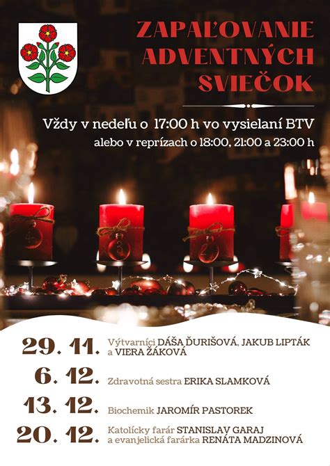 Ilustrácia štyroch adventných sviečok