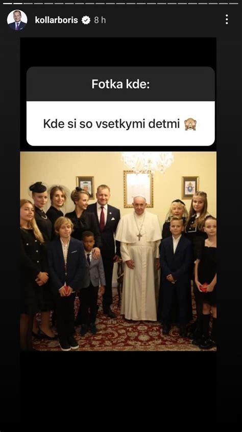 Grafika zobrazujúca počet detí Borisa Kollára