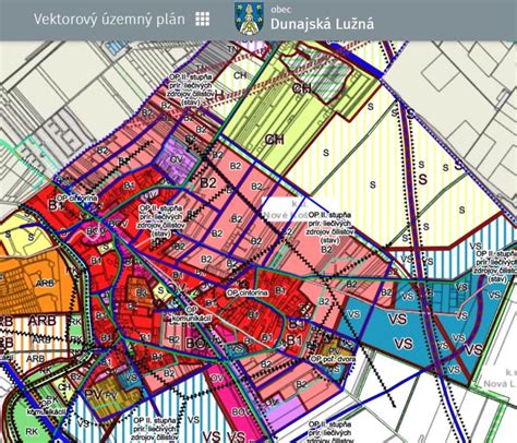 Architektonické plány mesta