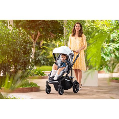 Ilustrácia skladania kočíka Britax Smile III