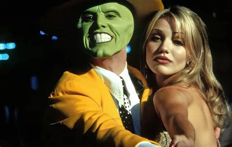 Cameron Diaz vo filme Maska
