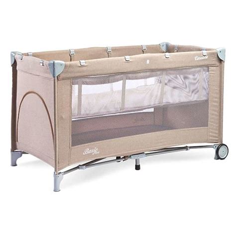 Cestovná postieľka Caretero Deluxe Beige