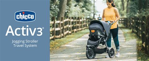 Ilustračná fotografia kočíka Chicco Activ3 v exteriéri