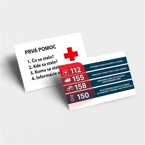 Ilustrácia telefónneho čísla prvej pomoci