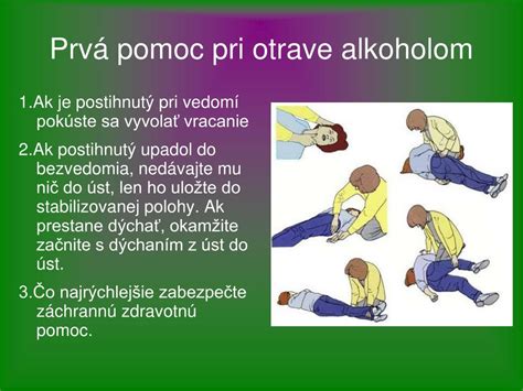 Ilustrácia znázorňujúca stabilizovanú polohu pri otrave alkoholom