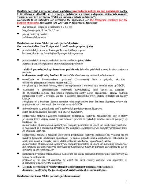 Zoznam dokladov potrebných k pôrodu