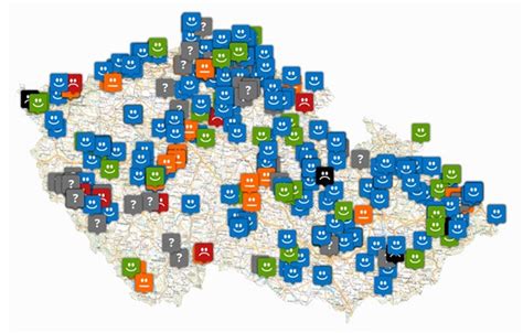 Mapa kvality vody na kúpaliskách