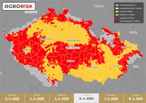 Mapa rizika kolapsu z tepla a dehydratácie v lete