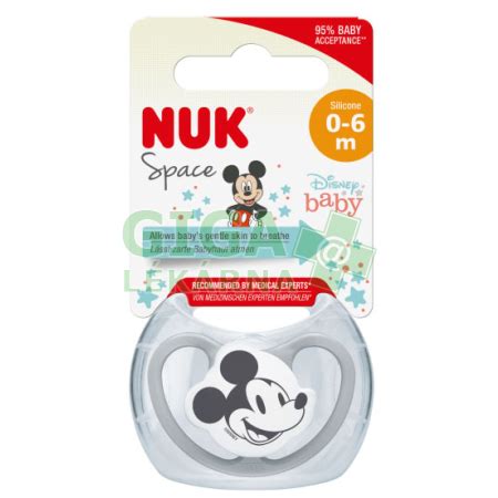 Schéma ortodontického tvaru cumlíka NUK