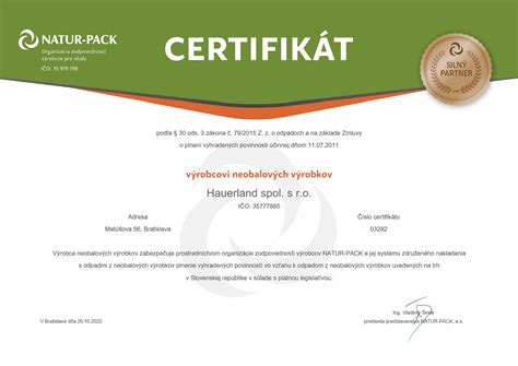 Certifikáty bezpečnosti detských cumlíkov