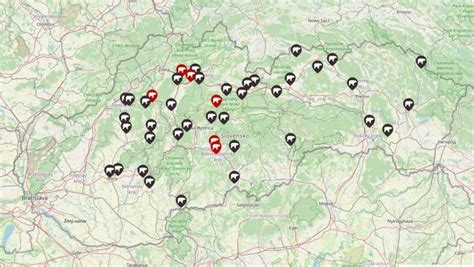 Mapa rozšírenia holuba skalného
