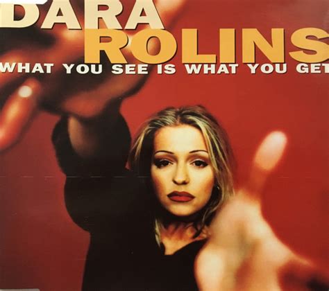 Dara Rolins - obal albumu What you see is what you get