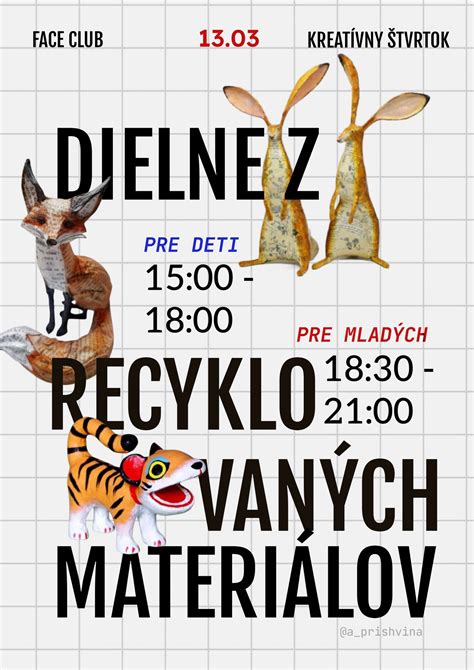 Dekorácie z recyklovaných materiálov