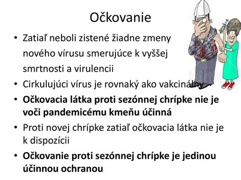 Infografika o očkovaní proti chrípke