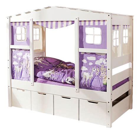 detaily detskej postele v tvare domčeka