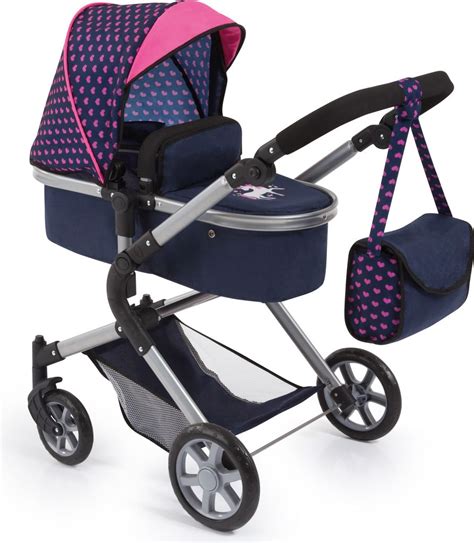 kočík pre bábiku s jednorožcom