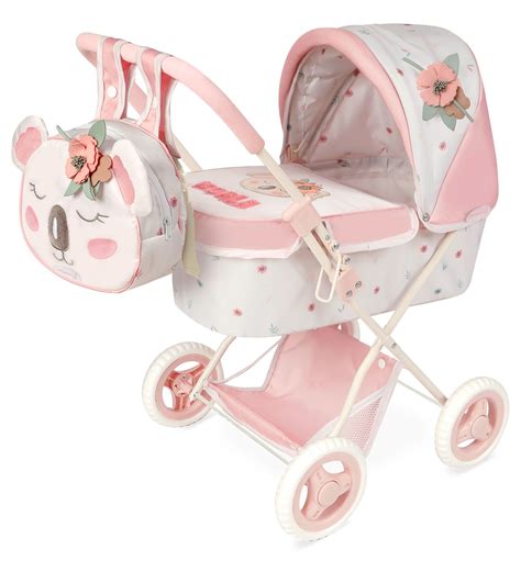 ručne maľovaný kočík pre bábiku