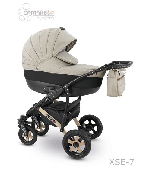 Detail odpruženia a kolies kočíka Camarelo Sevilla