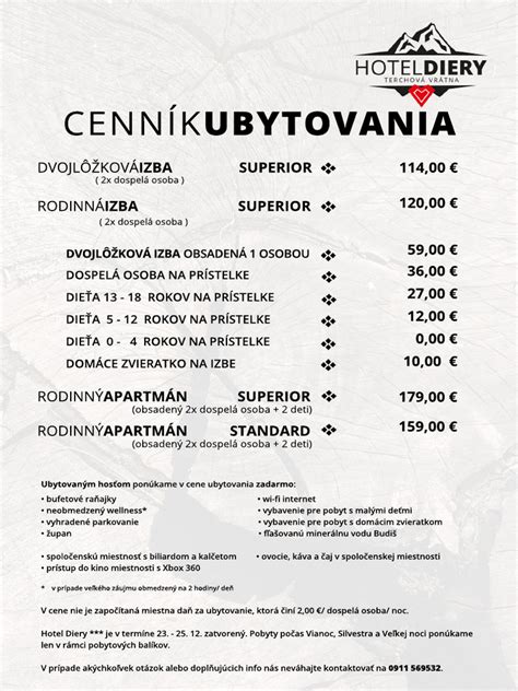 Infografika s porovnaním podmienok ubytovania detí v rôznych hoteloch
