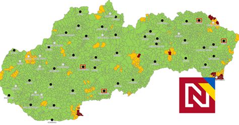 Mapa detských urologických ambulancií na Slovensku