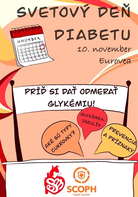 Infografika o typoch diabetu a ich prejavoch