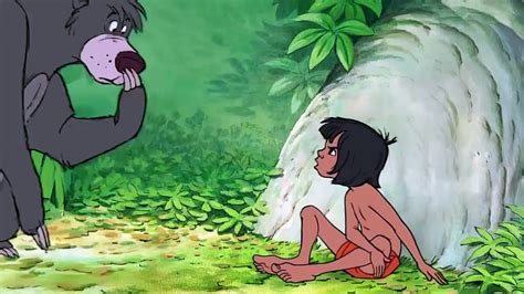 Mowgli a Baloo v džungli