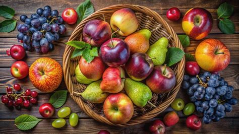 Ilustrácia ovocia a zeleniny ako základ zásaditej diéty