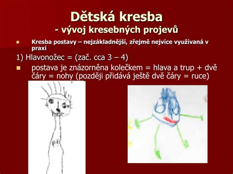 Vývoj kresby dieťaťa v rôznych vekových štádiách