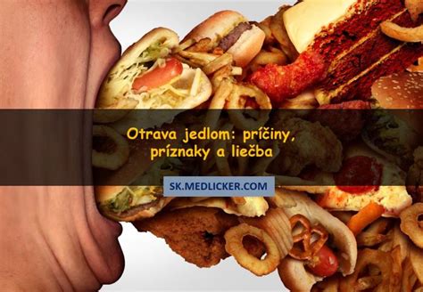 Ilustrácia otravy jedlom s rôznymi príznakmi