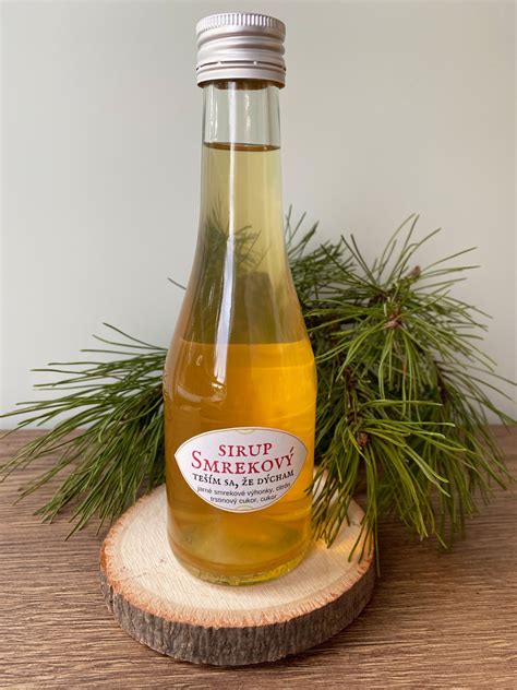 Zloženie pre smrekový sirup