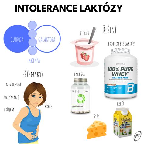 Infografika o rozdieloch medzi intoleranciou laktózy a alergiou na mlieko