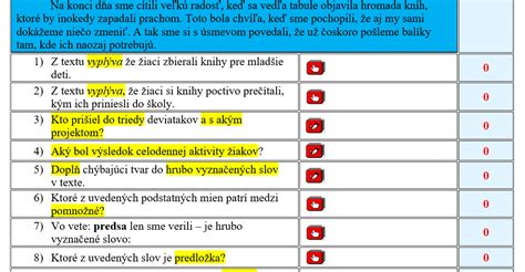Ukážka cvičení zo slovenčiny pre žiakov