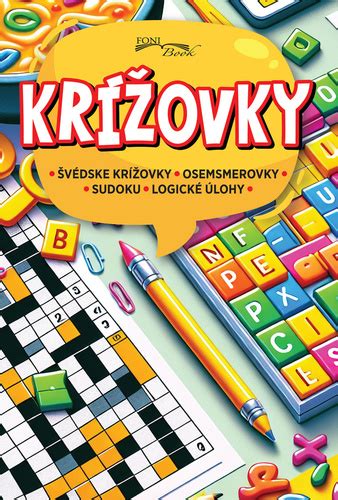 Ilustrácia krížovky s vyplnenými slovami