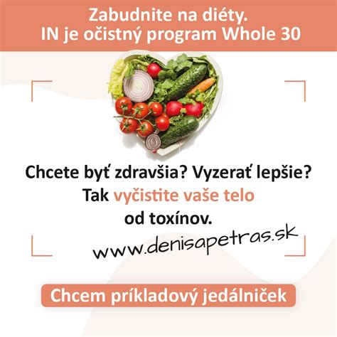 príklad zdravého jedálnička