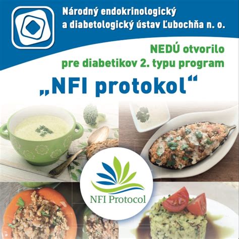 Zostava jedál typická pre NFI protokol
