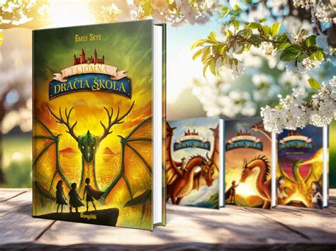 Ilustrácia draka zo série Tajomná dračia škola