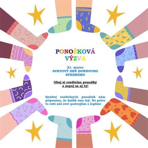 Oslava Svetového dňa Downovho syndrómu s ponožkovou výzvou
