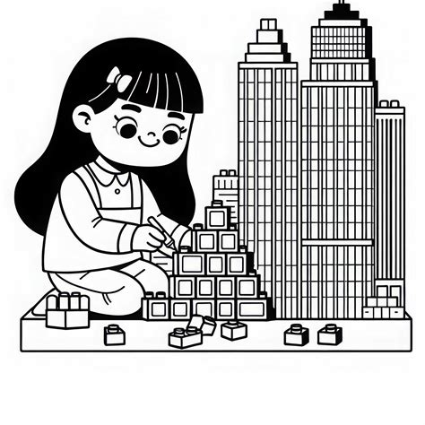 Dieťa hrá s Lego kockami