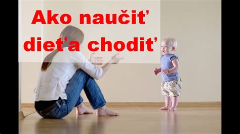 Deti učiac sa chodiť