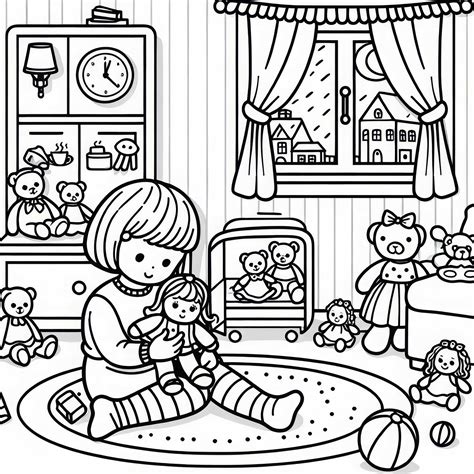 Ilustrácia znázorňujúca dieťa, ktoré sa hrá s kamarátom v bezpečnom prostredí.