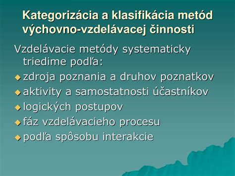Schéma zobrazujúca rôzne štýly učiteľov a ich metódy