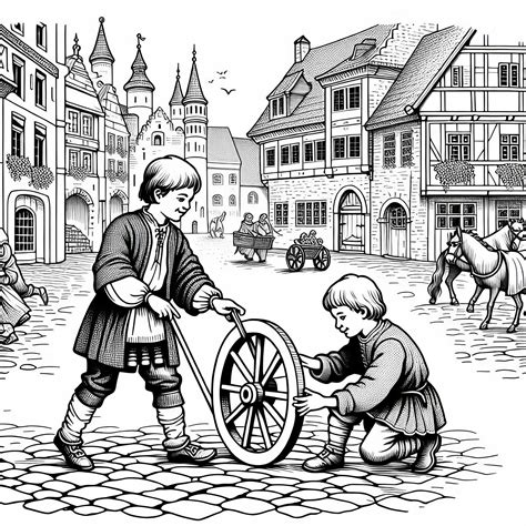 Deti sa hrajú vo vode s nafukovacím kolesom